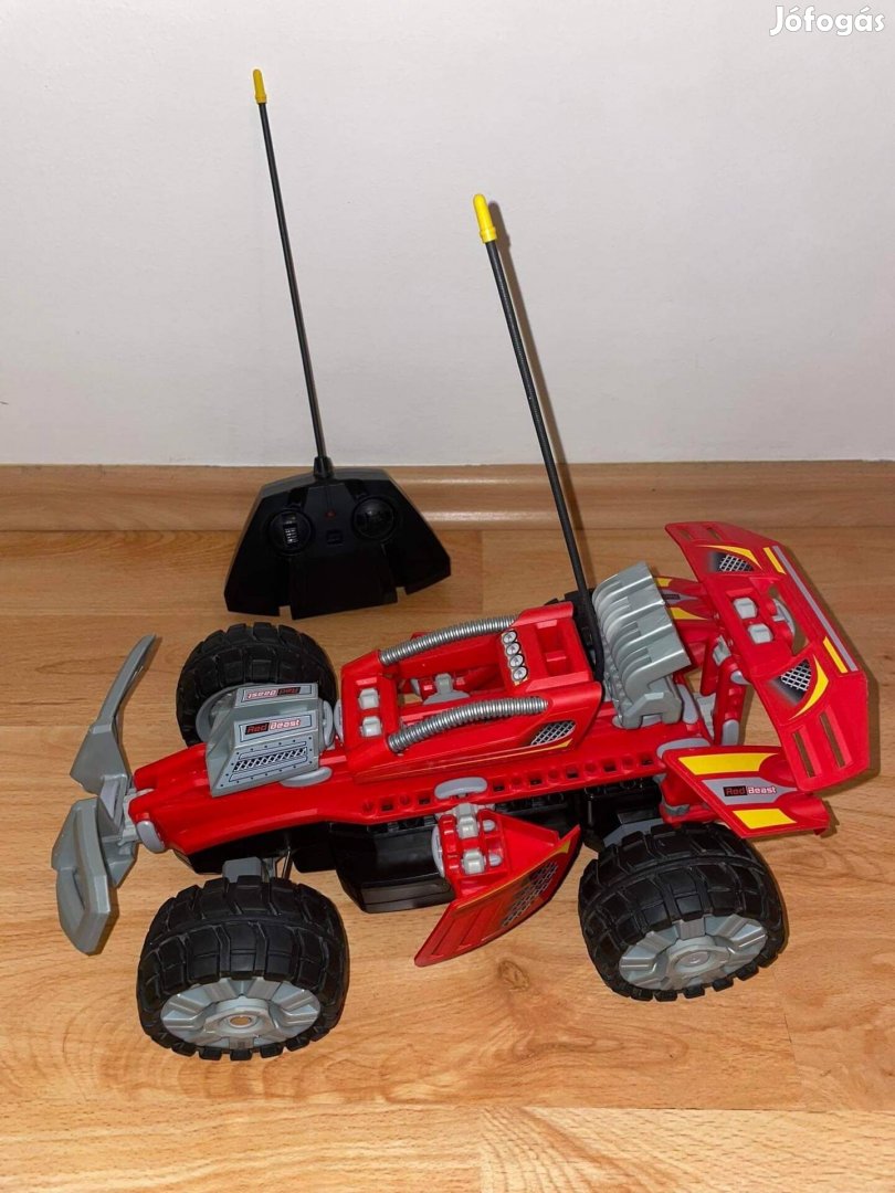 Újszerű LEGO Racers 8378 Red Beast RC 2004 távirányítós autó