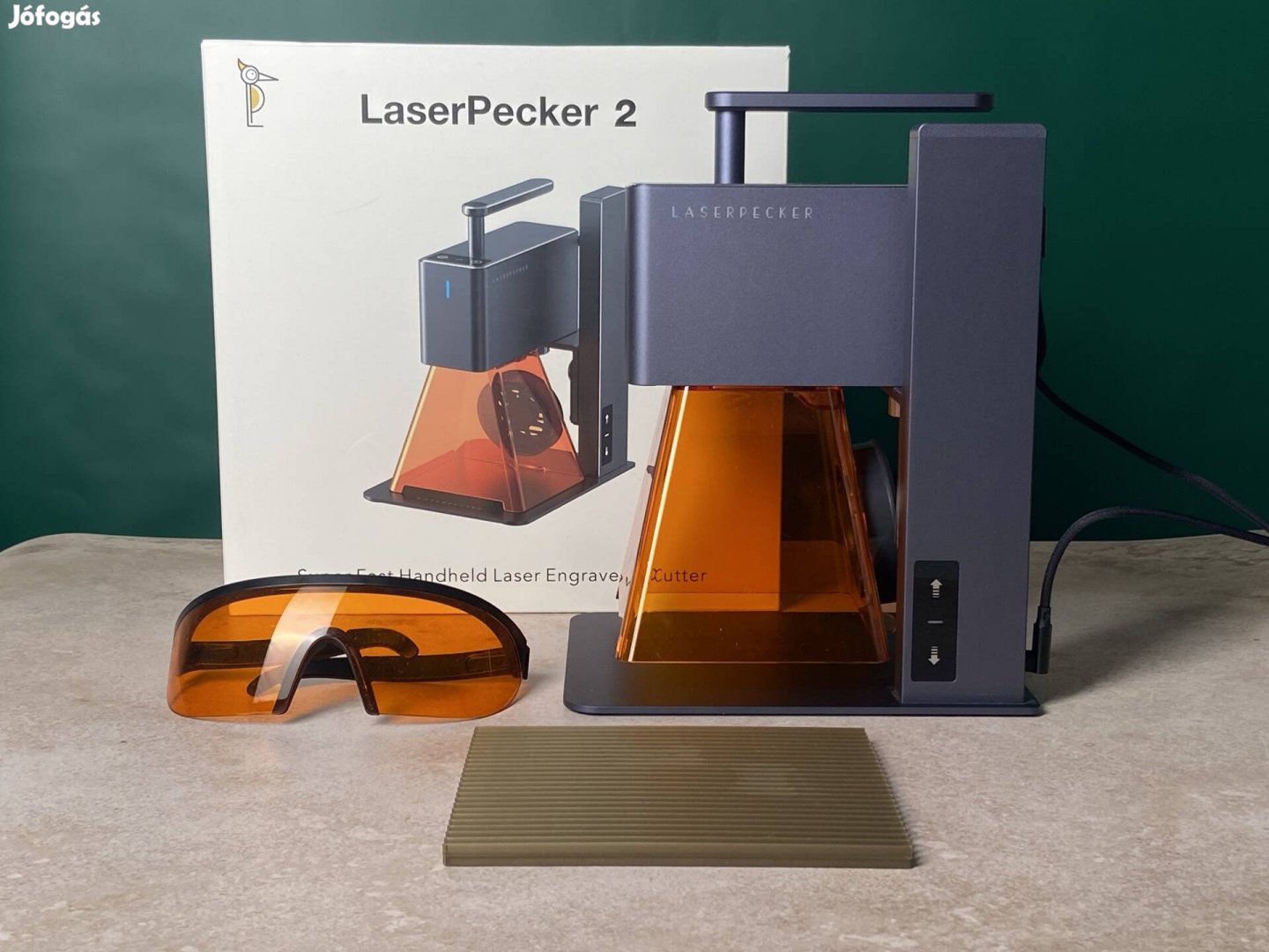 Újszerű Laserpecker 2 Basic full szett kompakt lézer gravírozó vágó