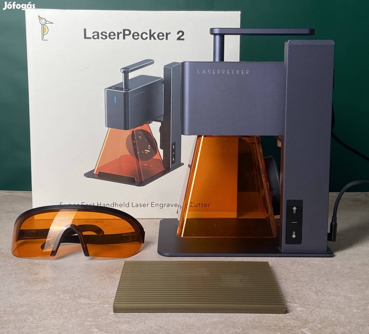 Újszerű Laserpecker Basic hordozható lézergravírozó laser engraver gép