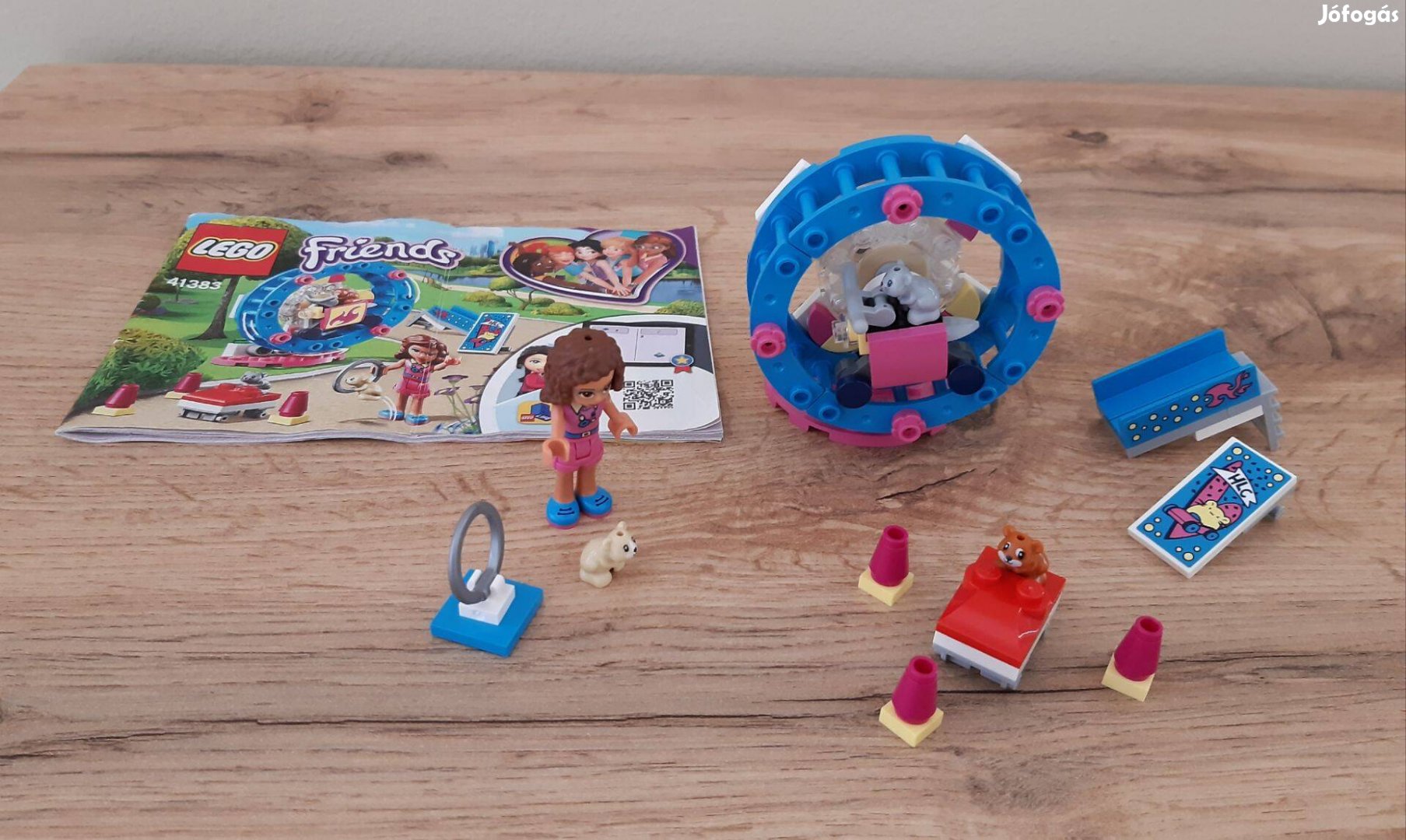 Újszerű Lego Friends 41383 Olivia hörcsögjátszótere -első
