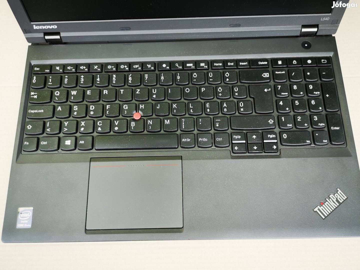 Újszerű Lenovo L540 notebook, laptop, dokkolóval, 2 db töltővel eladó