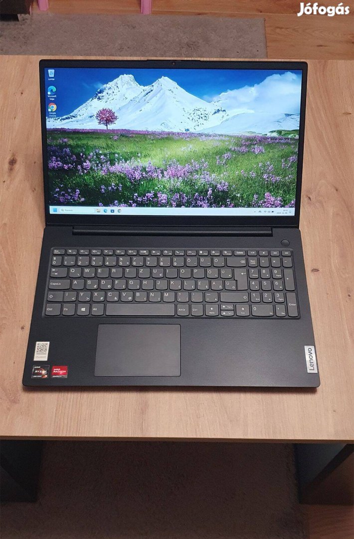 Újszerű Lenovo V15 G2 ALC AMD Ryzen hatmagos laptop