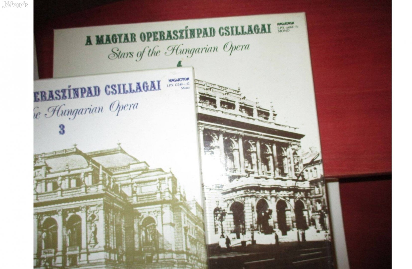 Újszerű Magyar Operaszínpad csillagai díszdob. bakelit album (33)eladó