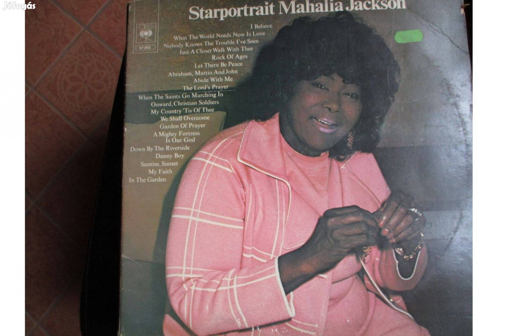 Újszerű Mahalia Jackson bakelit hanglemezek eladók