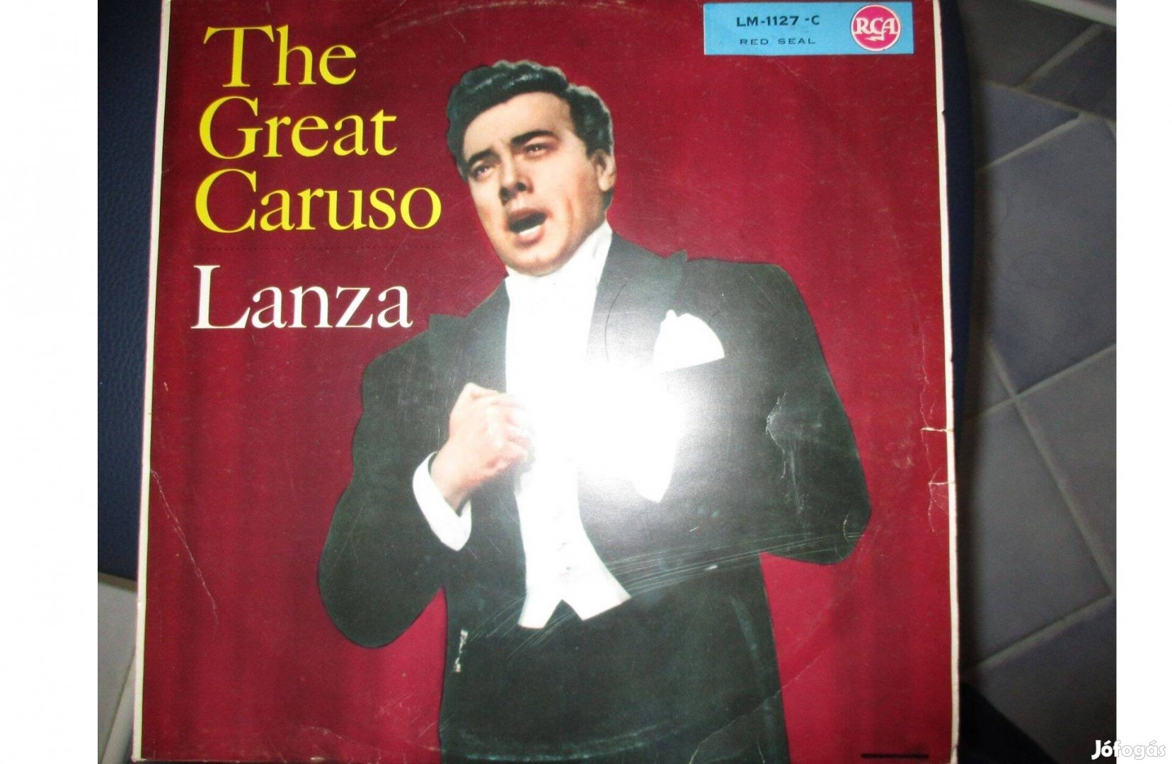 Újszerű Mario Lanza bakelit hanglemez eladó