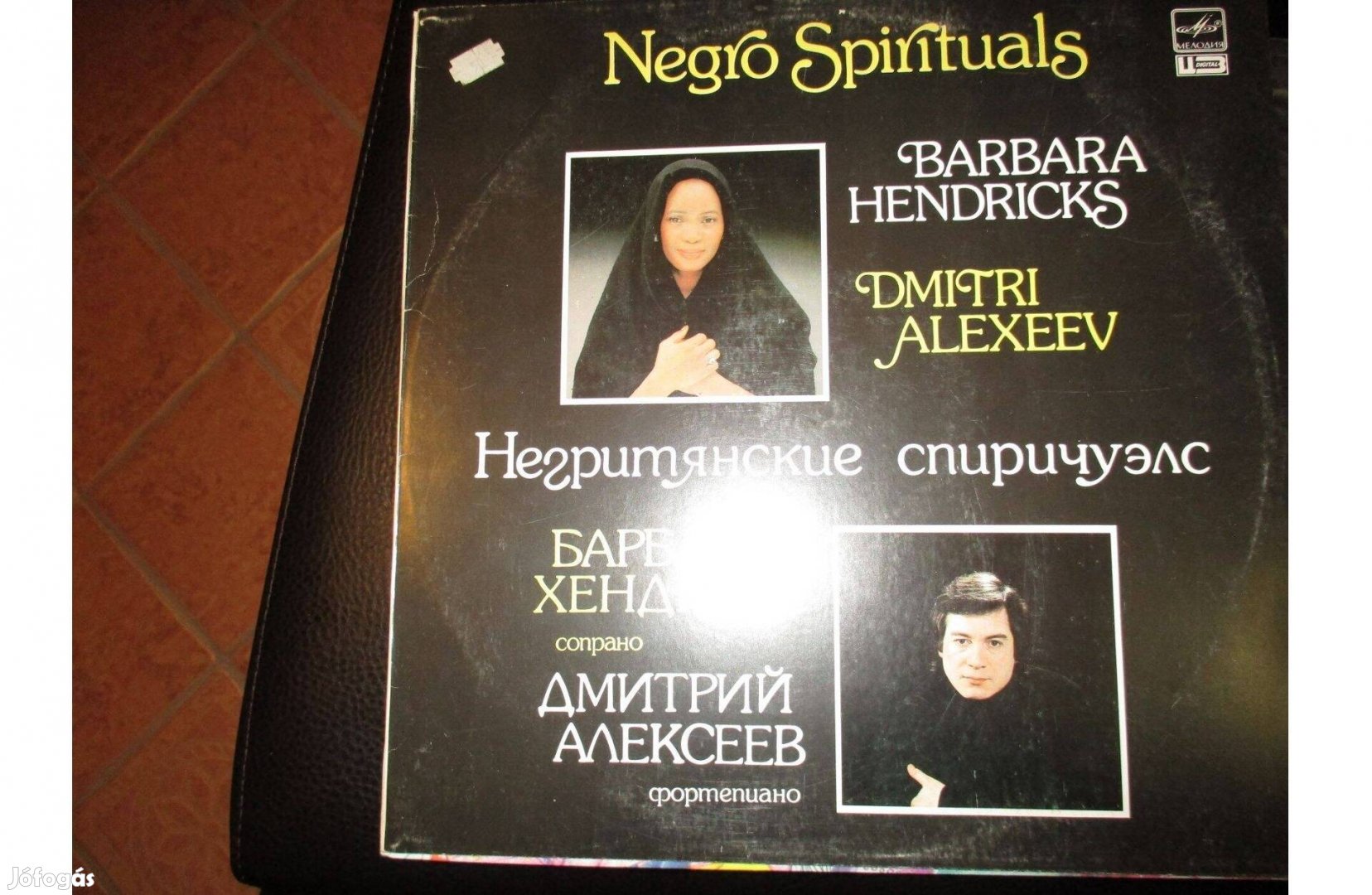 Újszerű Negro Spirituals bakelit hanglemez eladó