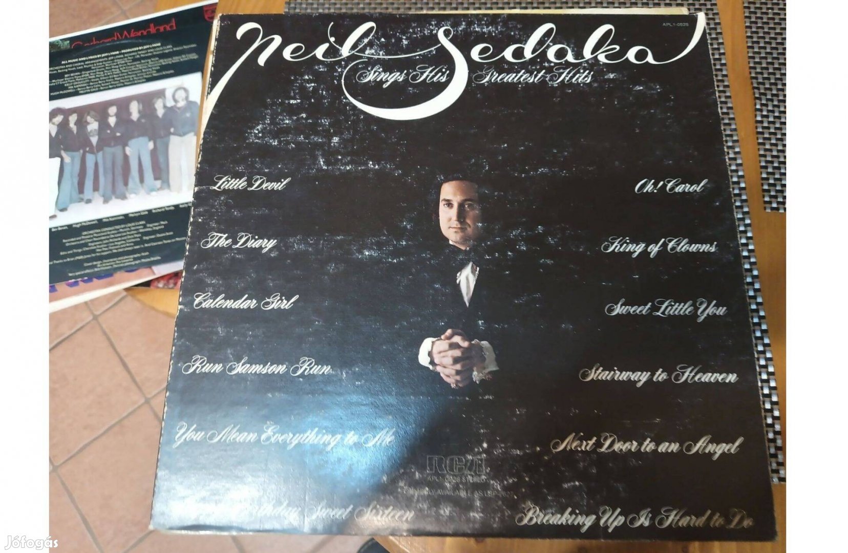 Újszerű Neil Sedaka bakelit hanglemez (33) eladó