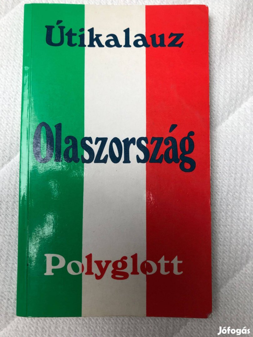 Újszerű Olaszország útikönyv Polyglott kiadás