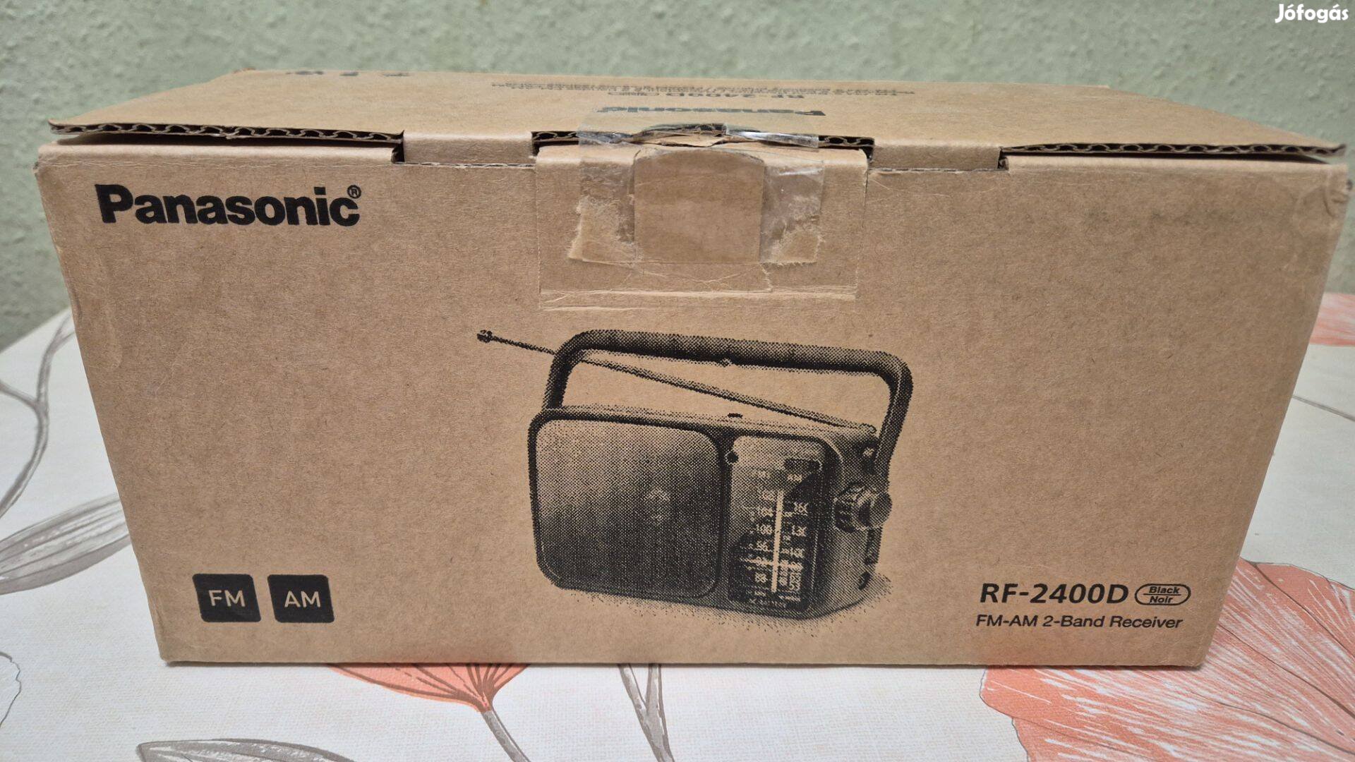 Újszerű Panasonic RF2400D hordozható rádió másfél év