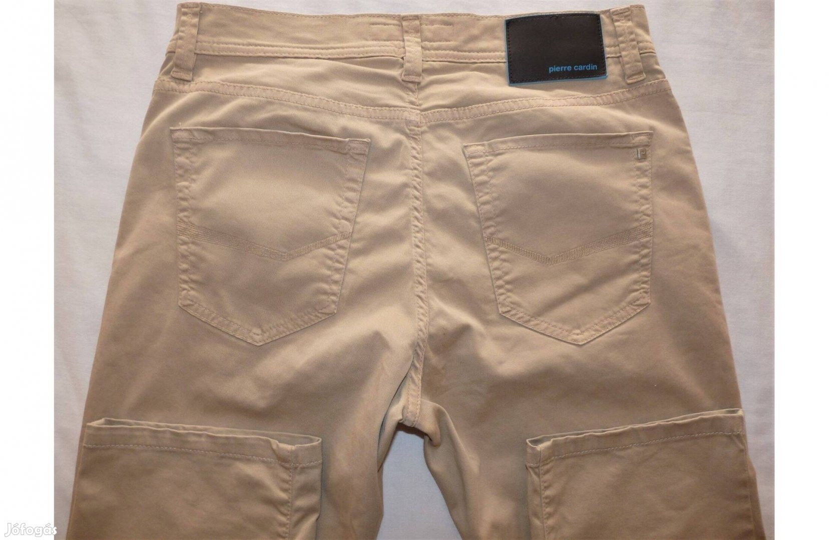 Újszerű Pierre Cardin Jeans sztreccs mogyoróbarna nadrág (34/30)