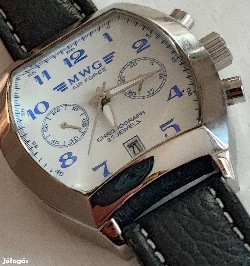 Újszerű Poljot tonneau férfi óra karóra automata 42mm