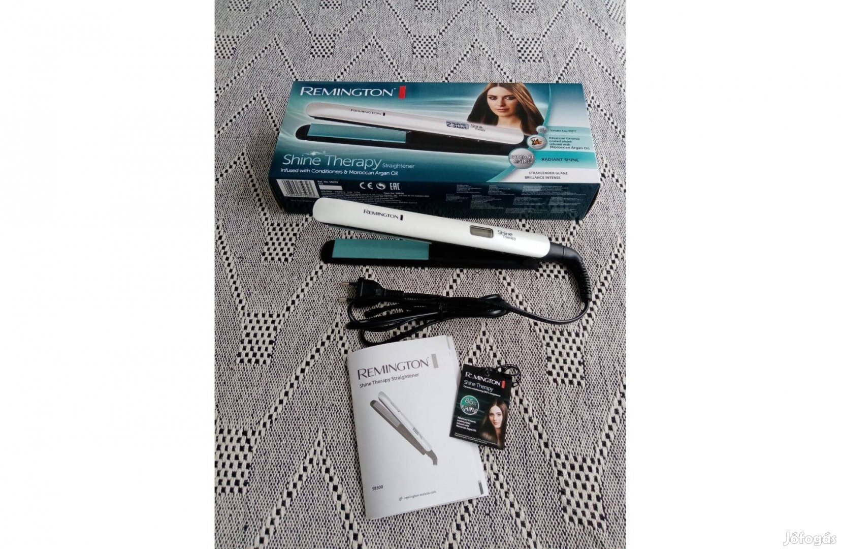 Újszerű Remington S8500 Shine Therapy hajsimító hajvasaló