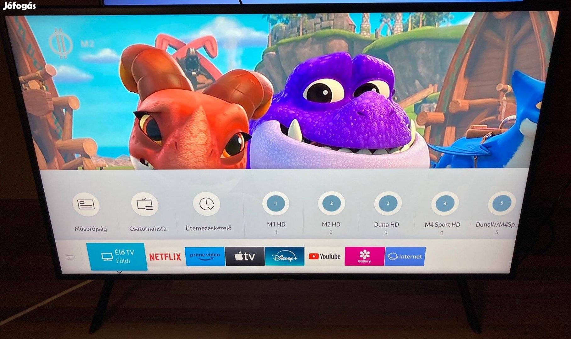 Újszerű Samsung 40' 102 cm UHD 4K smart wifi led tv