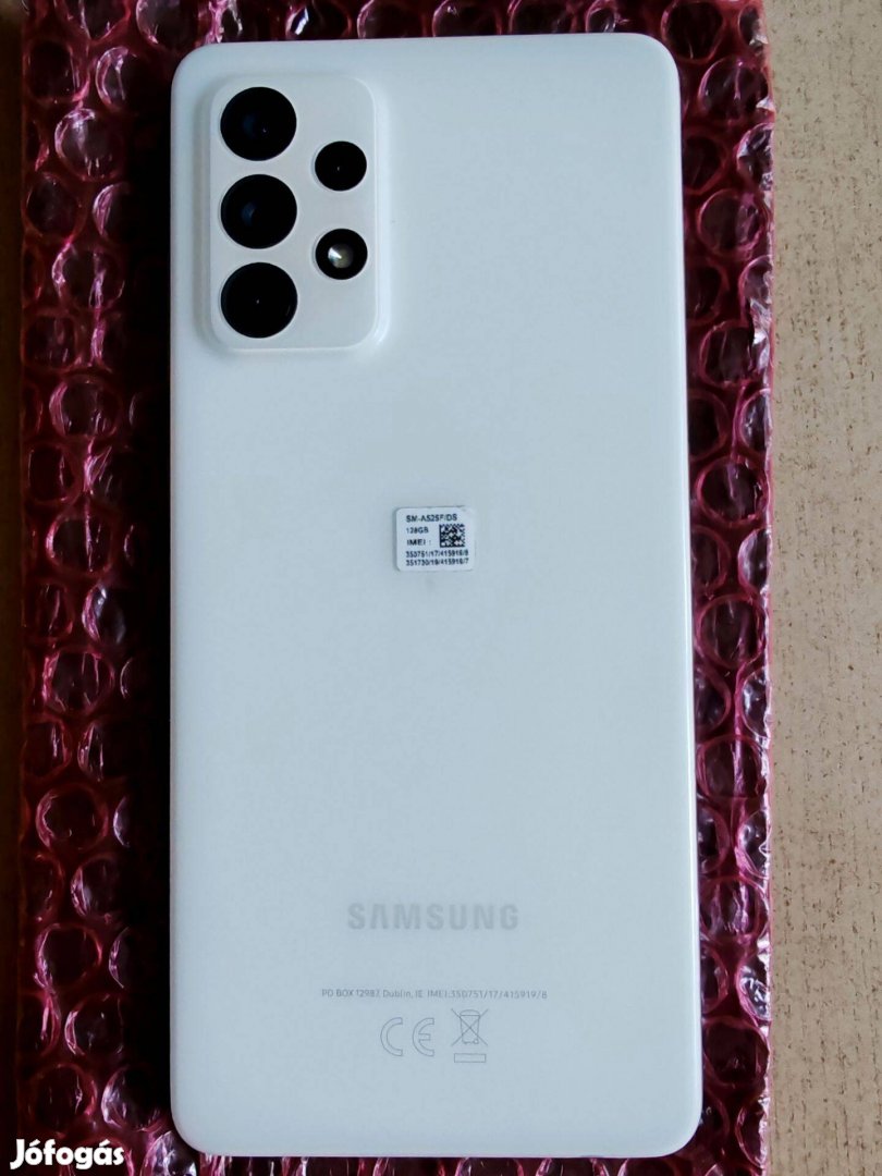 Újszerű Samsung A53 6+6/128 3 hónap garancia 64mpx 5000mah 6.5"