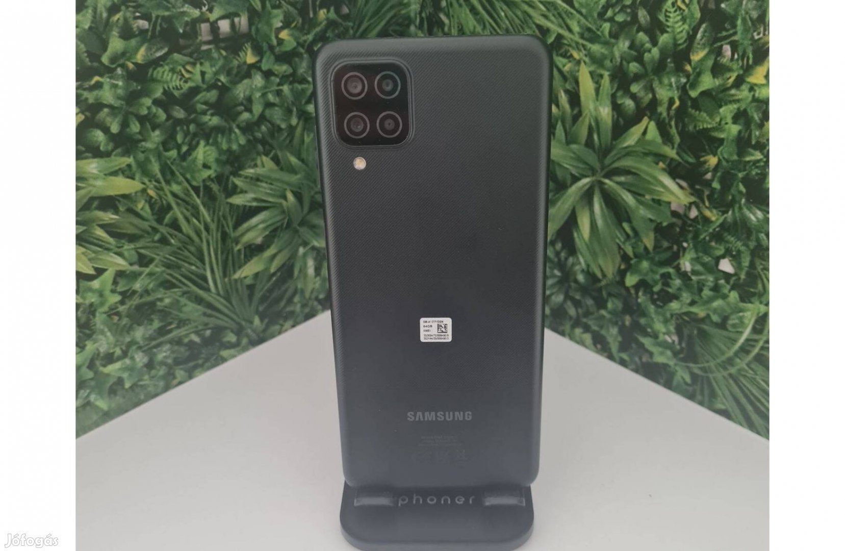 Újszerű Samsung Galaxy A12 4/64gb, 6 hónap jótállással