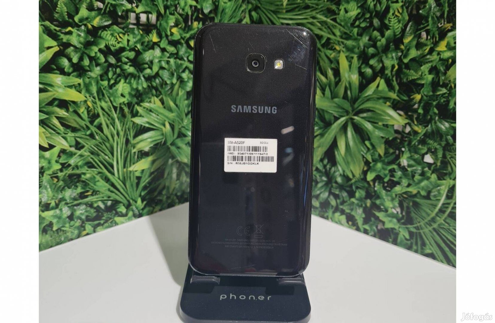 Újszerű Samsung Galaxy A5 2017 3/32gb, 6 hónap jótállással