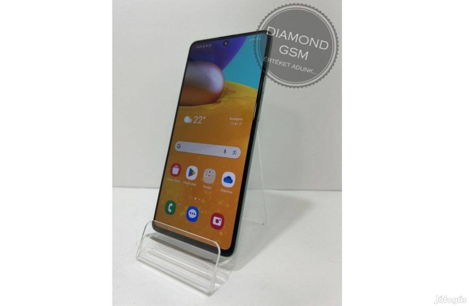 Újszerű Samsung Galaxy A71 128GB Dual, Menta Zöld