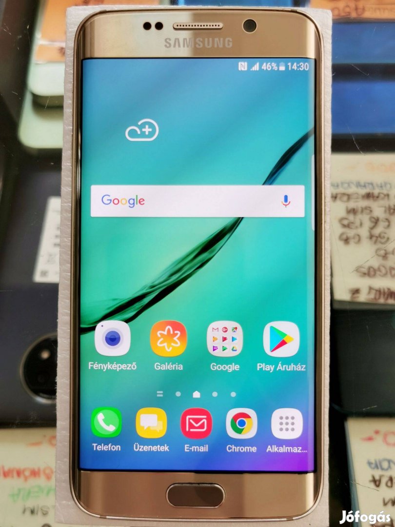 Újszerű Samsung S6 EDGE 3/32 3 hónap garancia 5.5" AMOLED