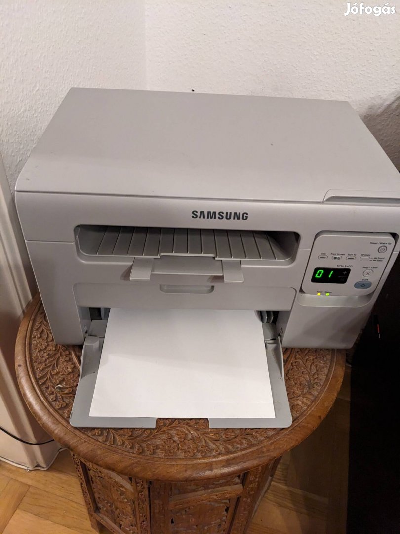 Újszerű Samsung Scx-3400 lézer nyomtató/scanner, Win11 komp.