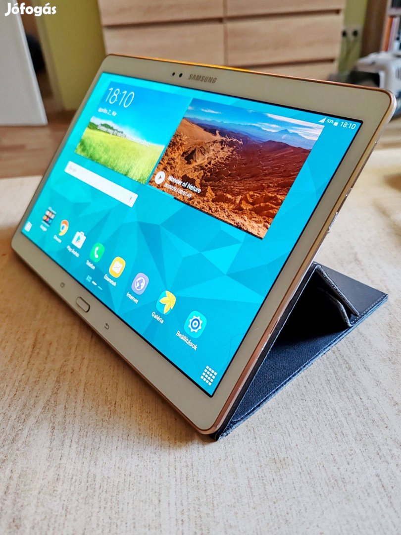 Újszerű Samsung Tab S LTE 3/16 3 hónap garancia 10.5" tablet tab