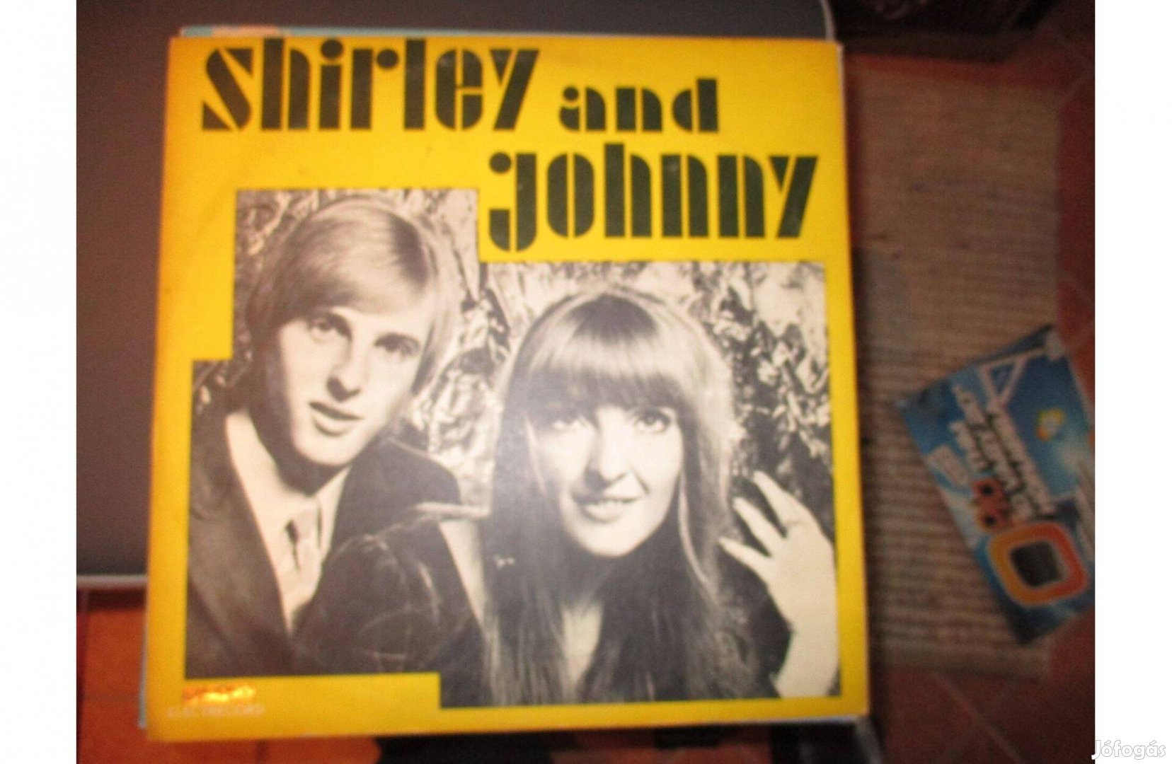 Újszerű Shirley and Johnny bakelit hanglemez eladó