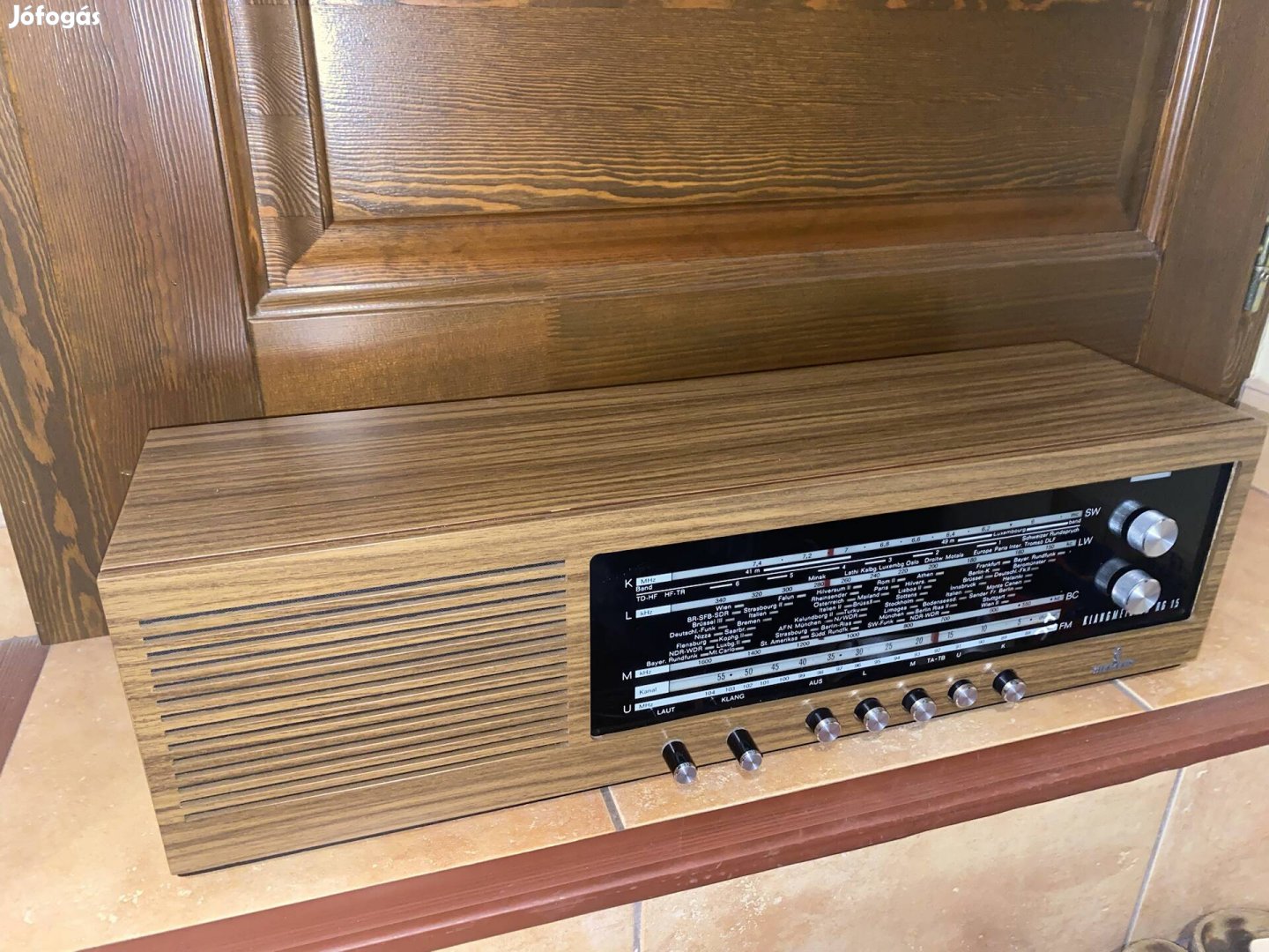 Újszerű Siemens Klangmeister RG 15 asztali rádió