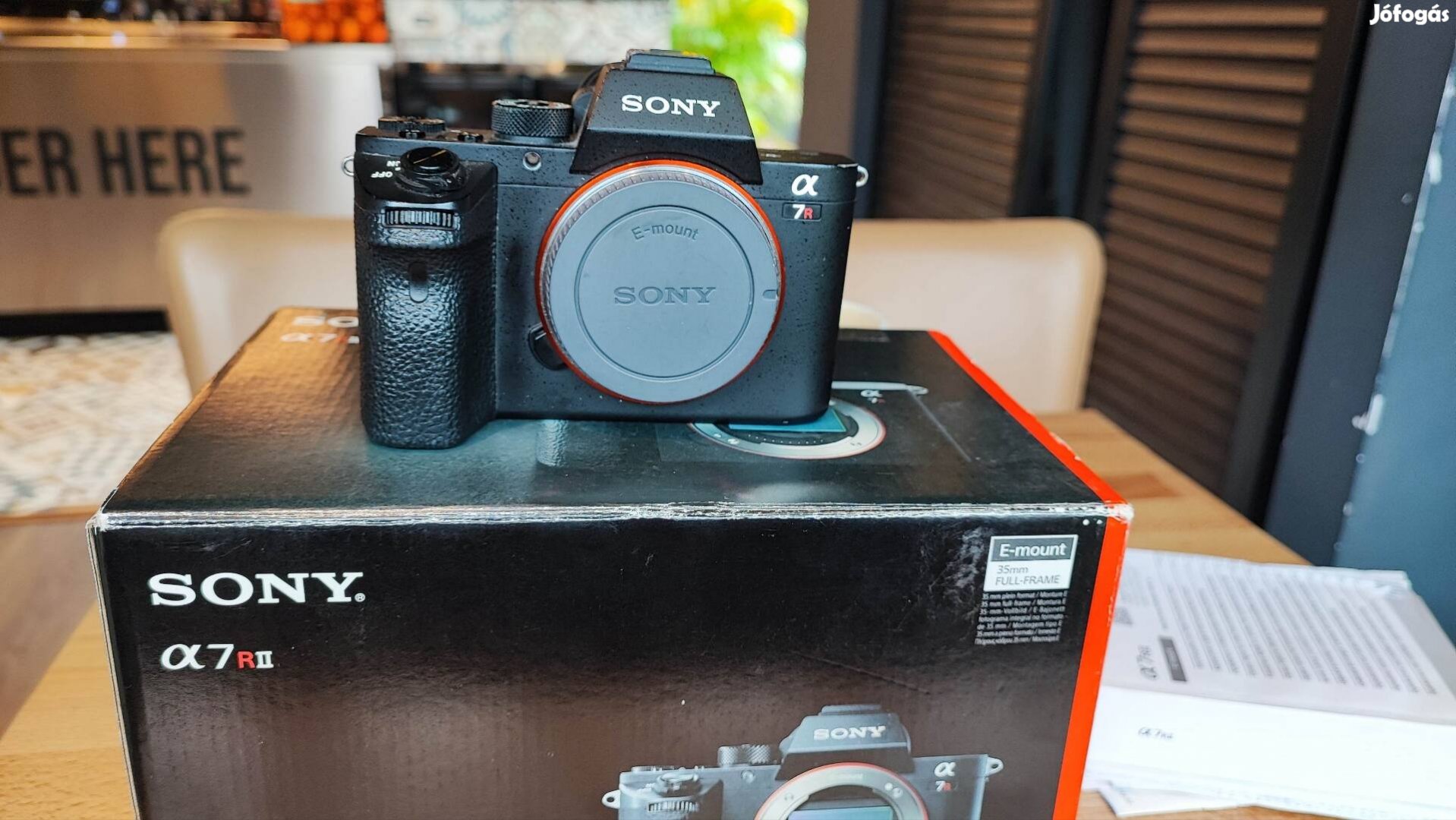 Újszerű Sony a7r ii , 46000 expó 