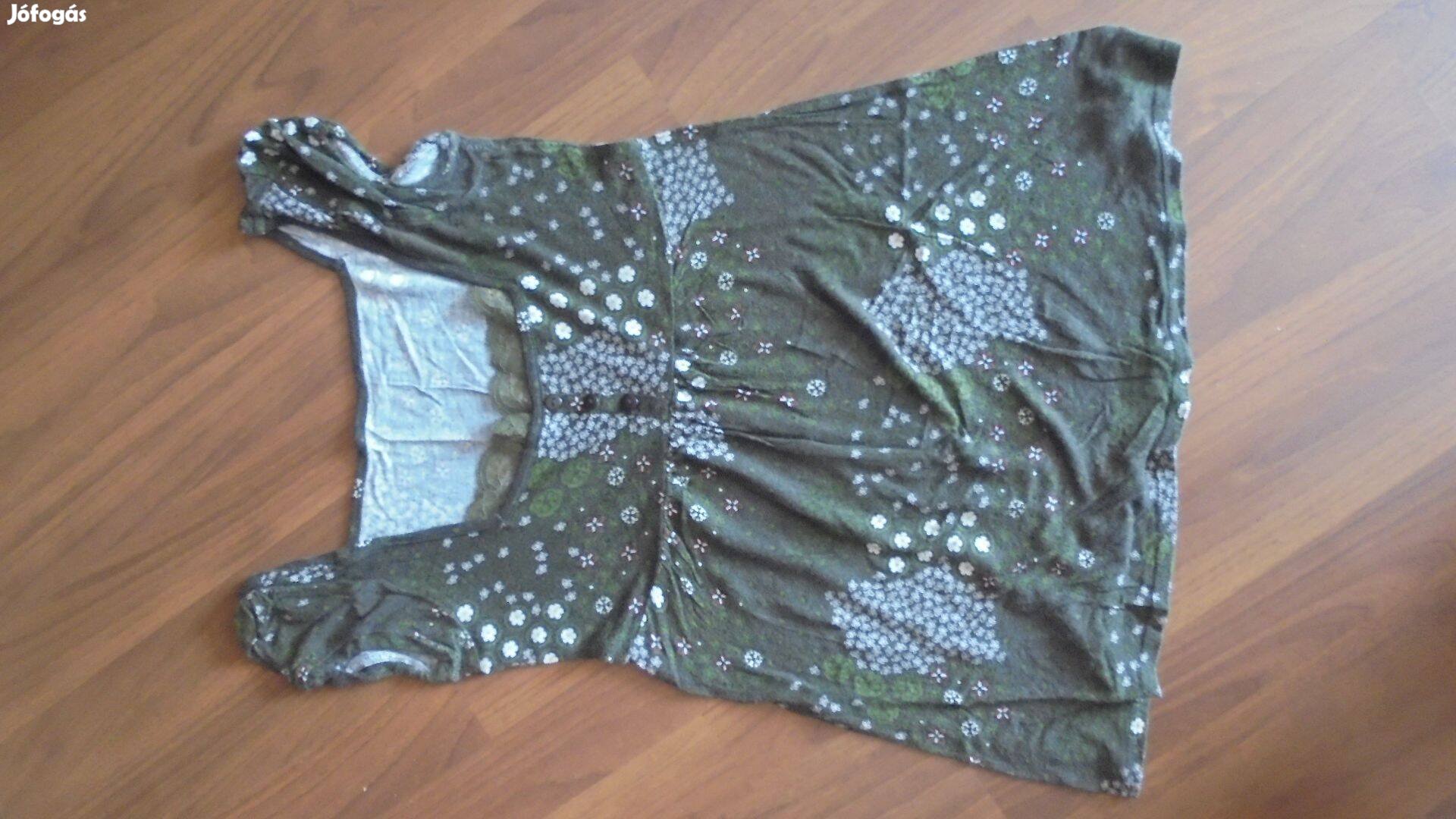 Újszerű Takko női vagy kismama tunika khaki zöld XS - S