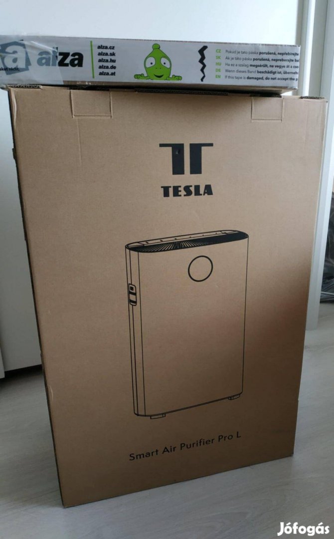 Újszerű Tesla Smart Air Purifier Pro L légtisztító +ajándék szűrőbetét