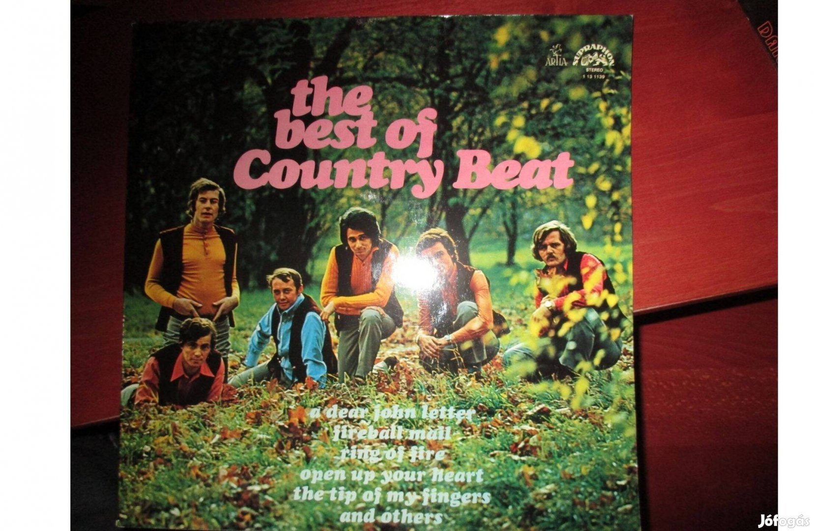 Újszerű The Best of Country Beat bakelit hanglemez eladó