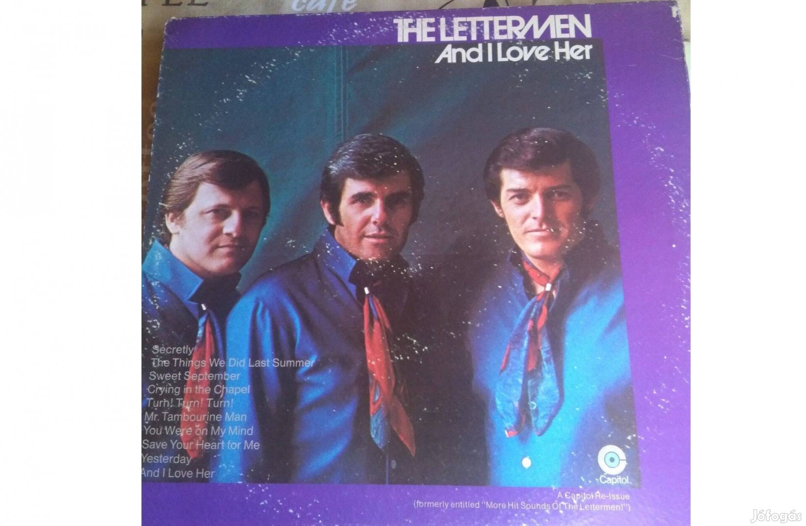 Újszerű The Lettermen bakelit hanglemez eladó