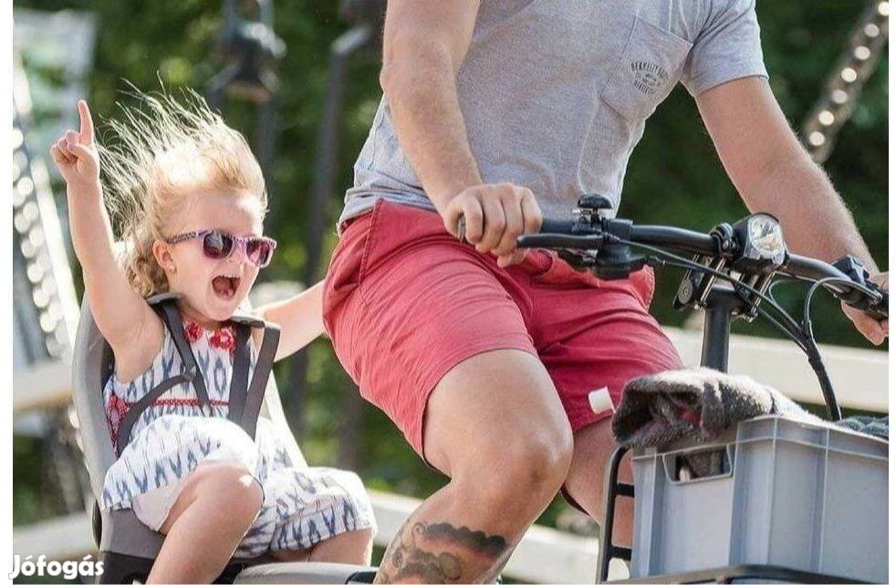 Újszerű Tiszta párnázott babaülés kerékpáros gyermekülés