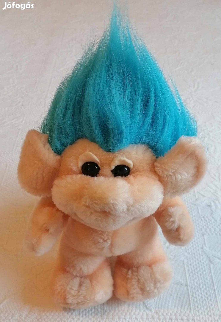Újszerű Troll Erdei Manó 30 cm Plüss Figura Gyerek Játék