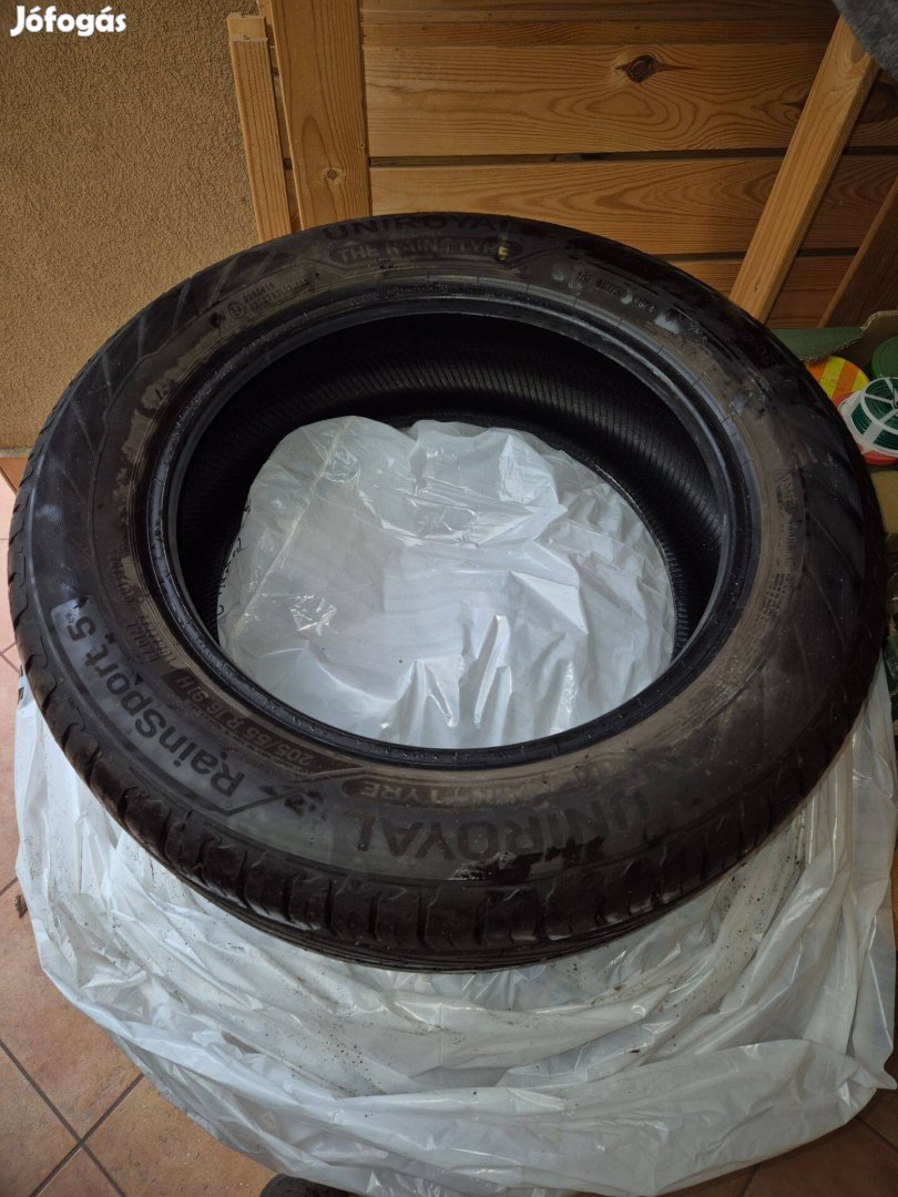 Újszerű Uniroyal Rainsport nyári gumi 205/55 R16 DOT 4624