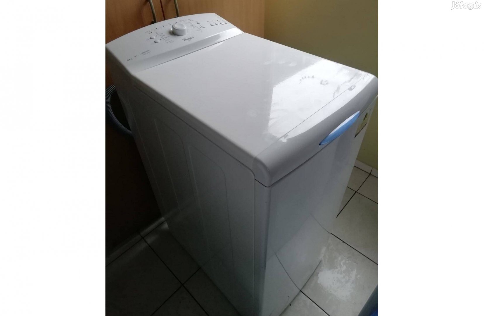 Újszerű Whirlpool felültöltős mosógép + garancia