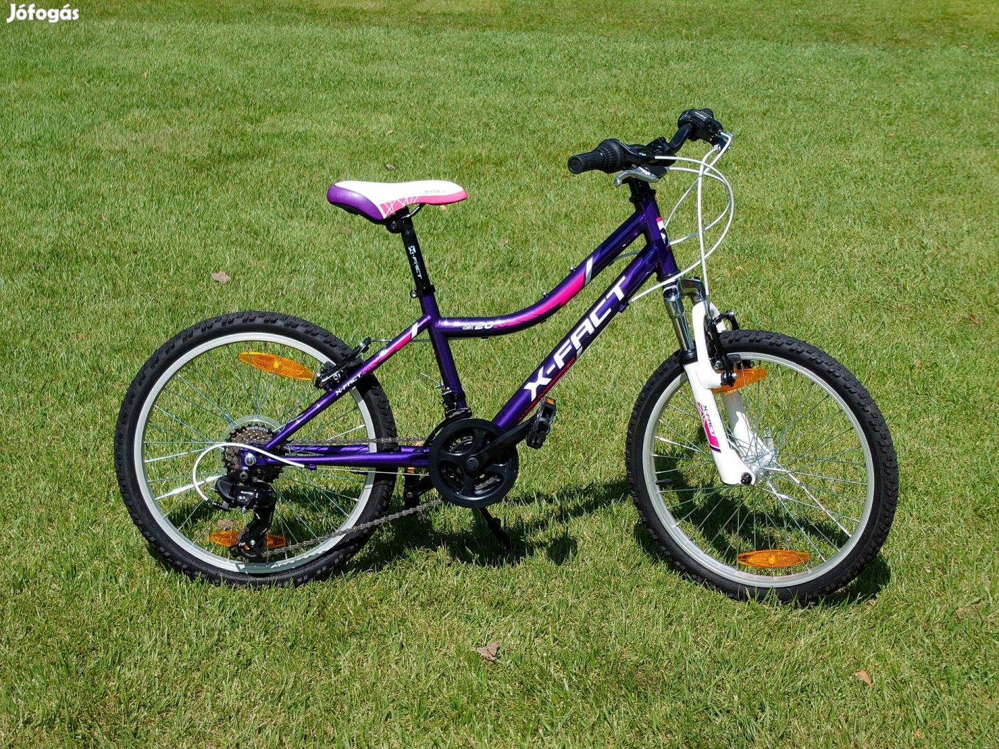 Újszerű X-Fact Mission 20" gyerek kerékpár eladó 