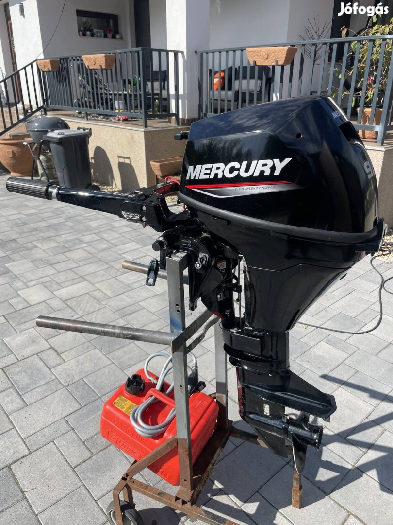 Újszerű! 2021 Mercury 9.9 négyütemű csónakmotor