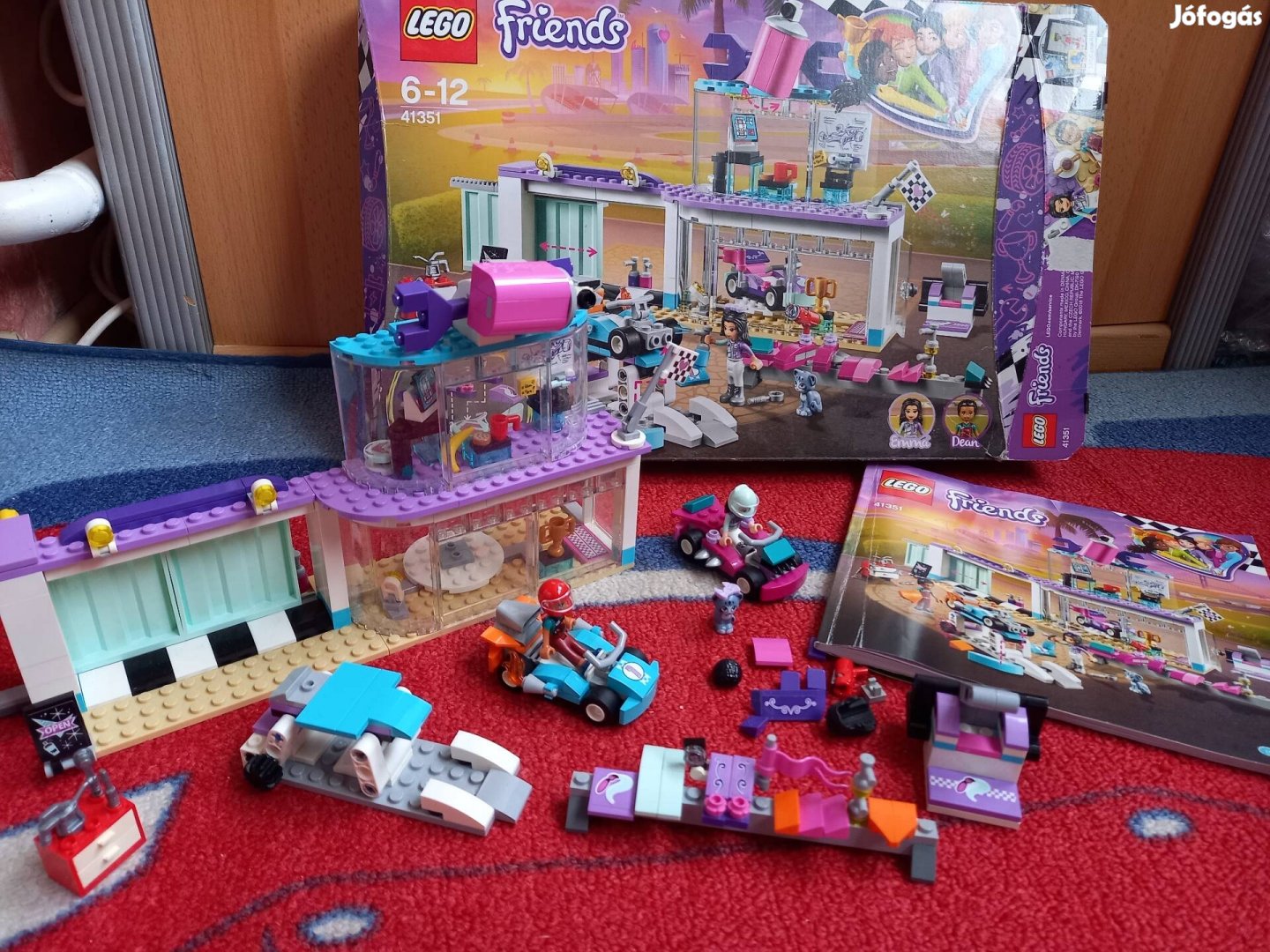 Újszerű! 41351 lego friends tunning dobozában 