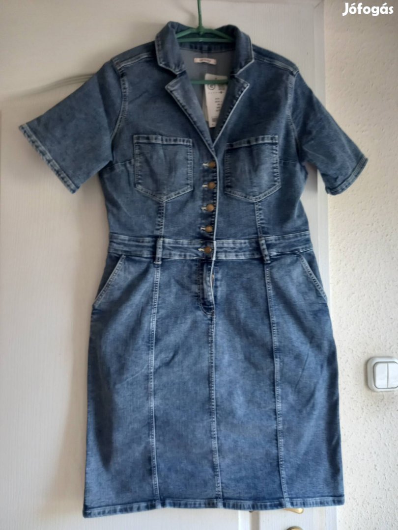 Újszerű, Orsay  Jeans"  vagány ,csinos farmer ruha  42.