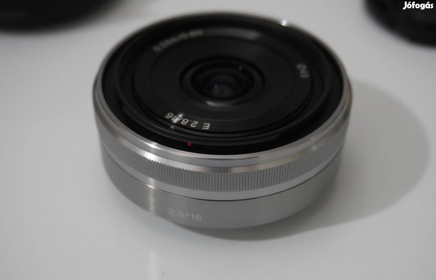 Újszerű! Sony E 16mm f2.8 objektív obi Sony-E