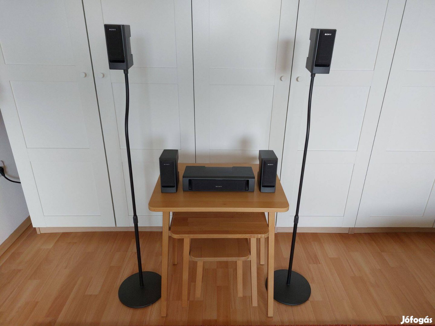 Újszerű, Sony SA-VE305 5.0 hangfal szett Sony WS-FV10 állvánnyal