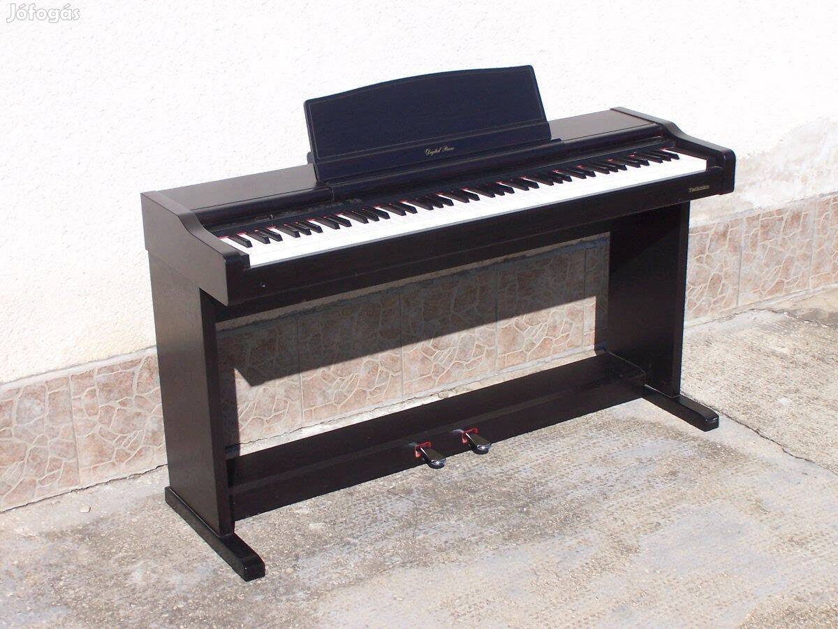 Újszerű! Technics PX44 elektromos digitális zongora kottatartó takaró