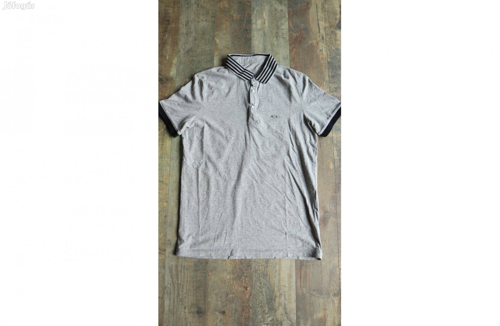 Újszerű ' Armani Exchange ' férfi galléros póló, S-es méretben
