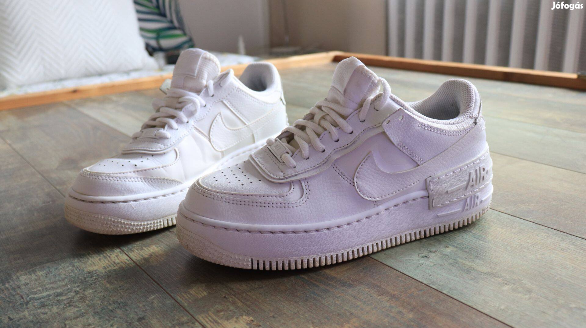 Újszerű Nike Air Force 1 Shadow női utcai cipő, 37.5-es