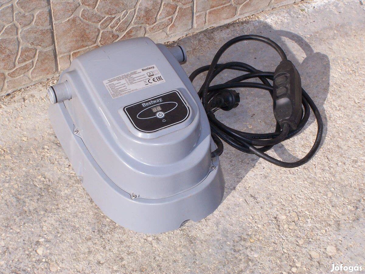 Újszerű!!! Féláron!!! Bestway 2,8 kW-os elektromos medence fűtés