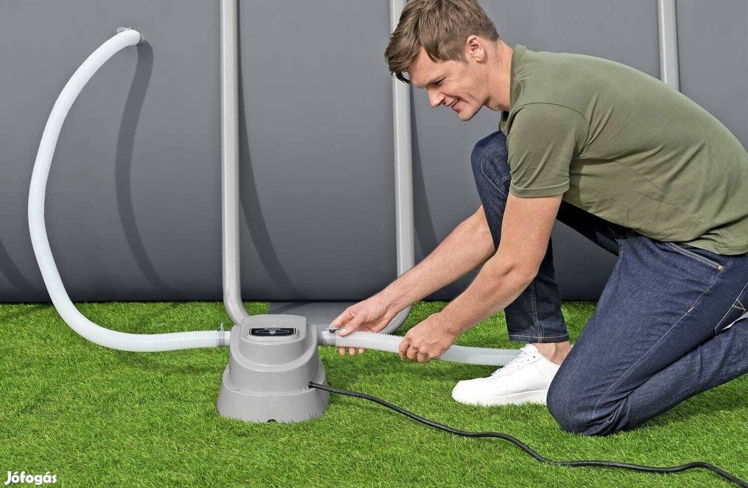 Újszerű Féláron Bestway 2.8 kW-os elektromos medence fűtés