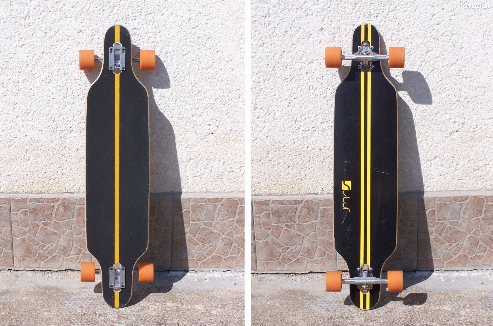 Újszerű!!! Féláron!!! Stuf 100 cm freeride gördeszka longboard deszka