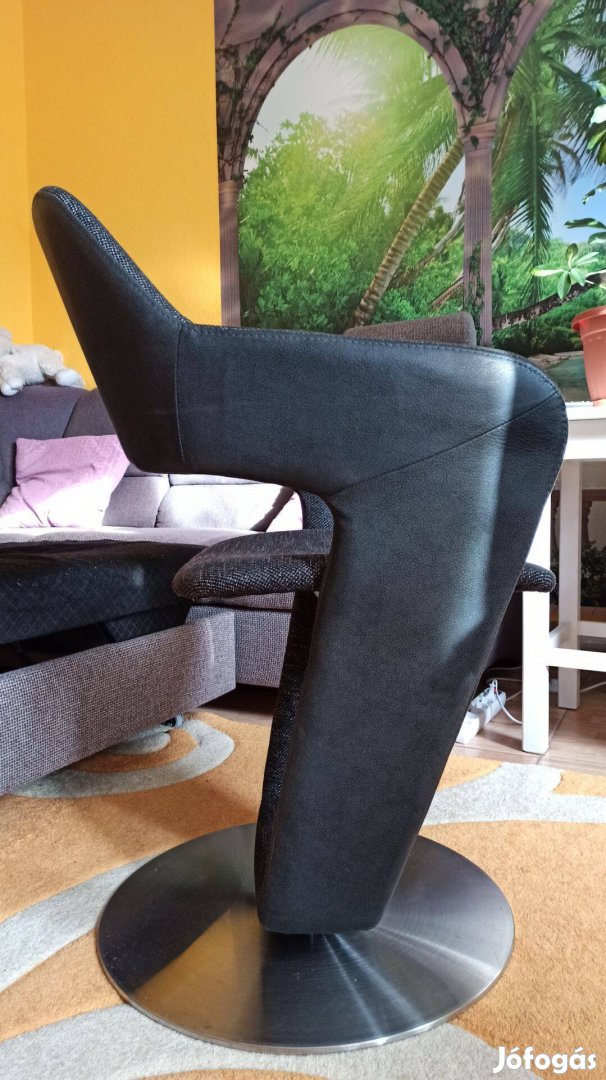 Újszerű *** Prémium Novel -KIKA- forgó fotel elegáns szék 140 kg-ig***