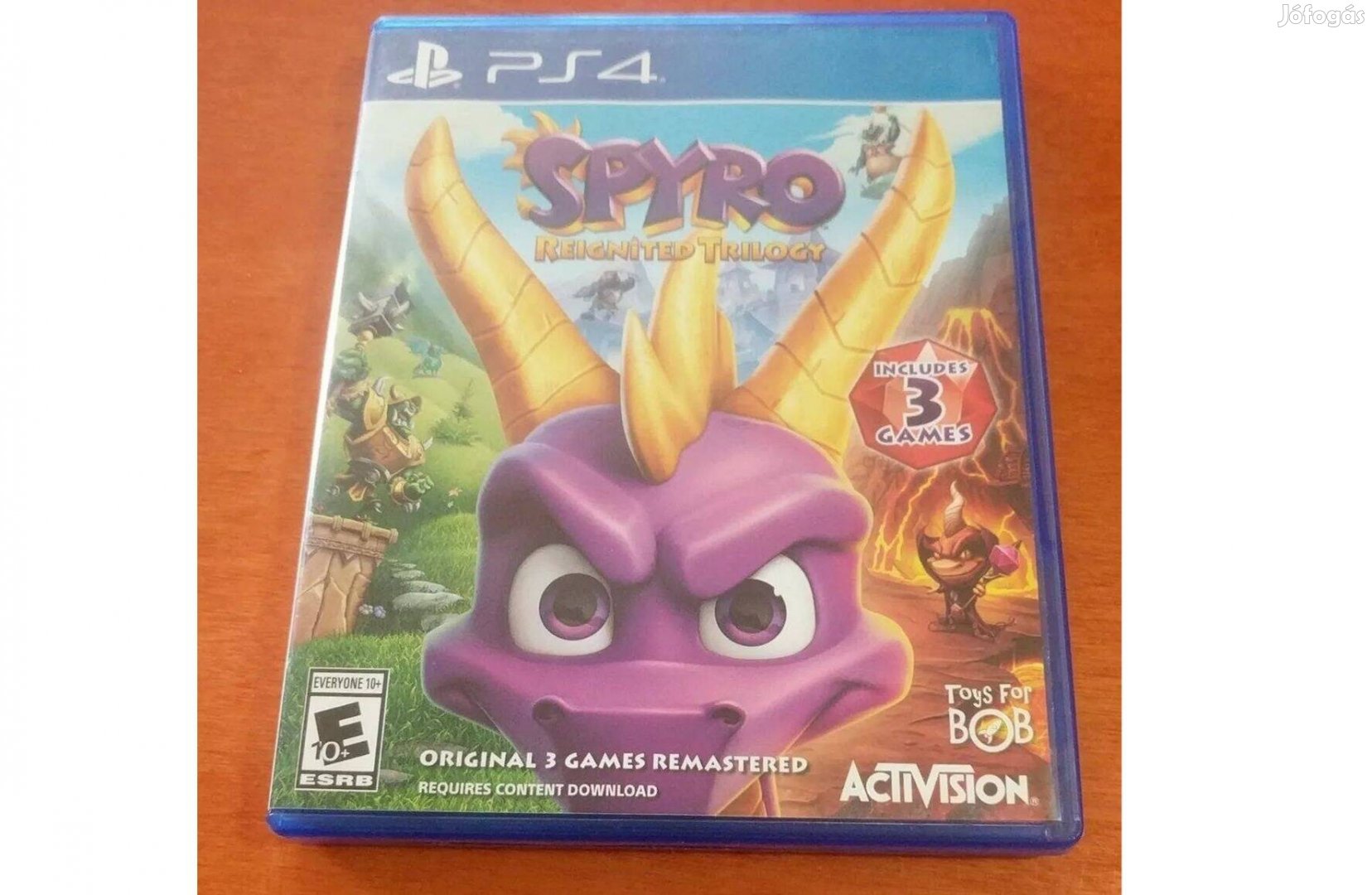 Újszerű, azonnal átvehető Activision Spyro Reignited Trilogy (PS4)