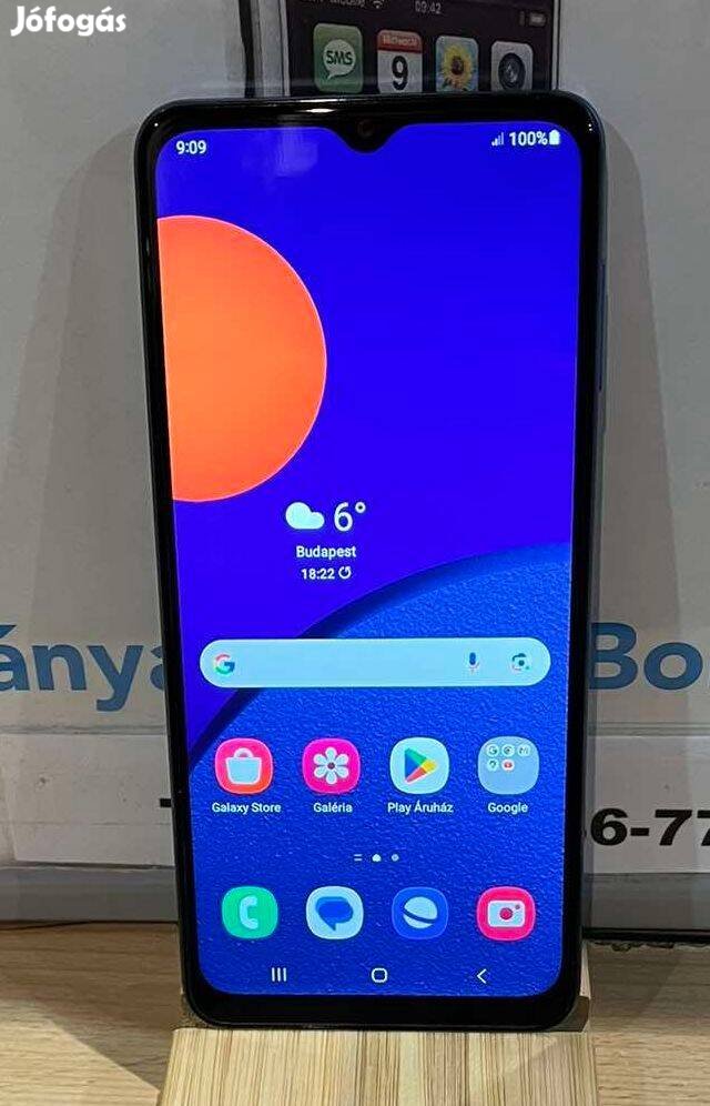 Újszerű, fóliás! Samsung Galaxy M12, 64GB, Független, 1 Év Garancia!